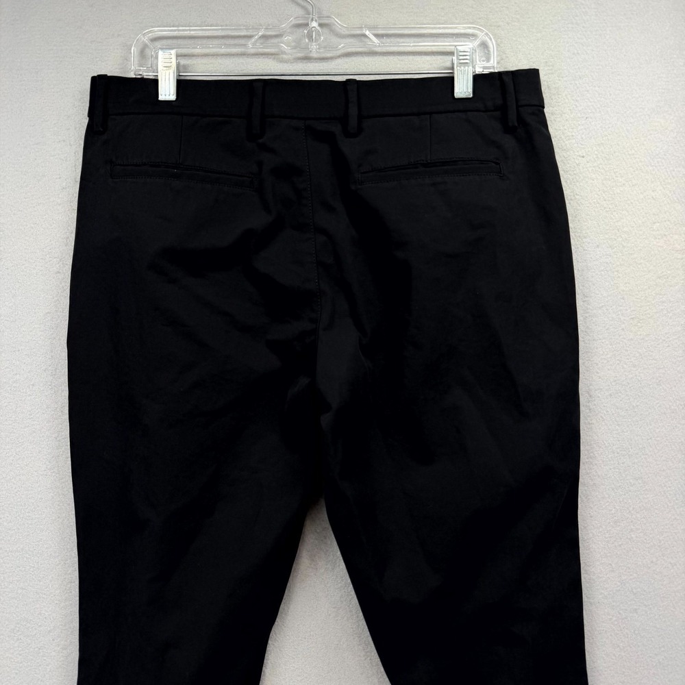 Old Navy Ultimate Tech Slim Pants Men 34x32 Black Golf Built-In Flex Straight - Picture 5 of 13